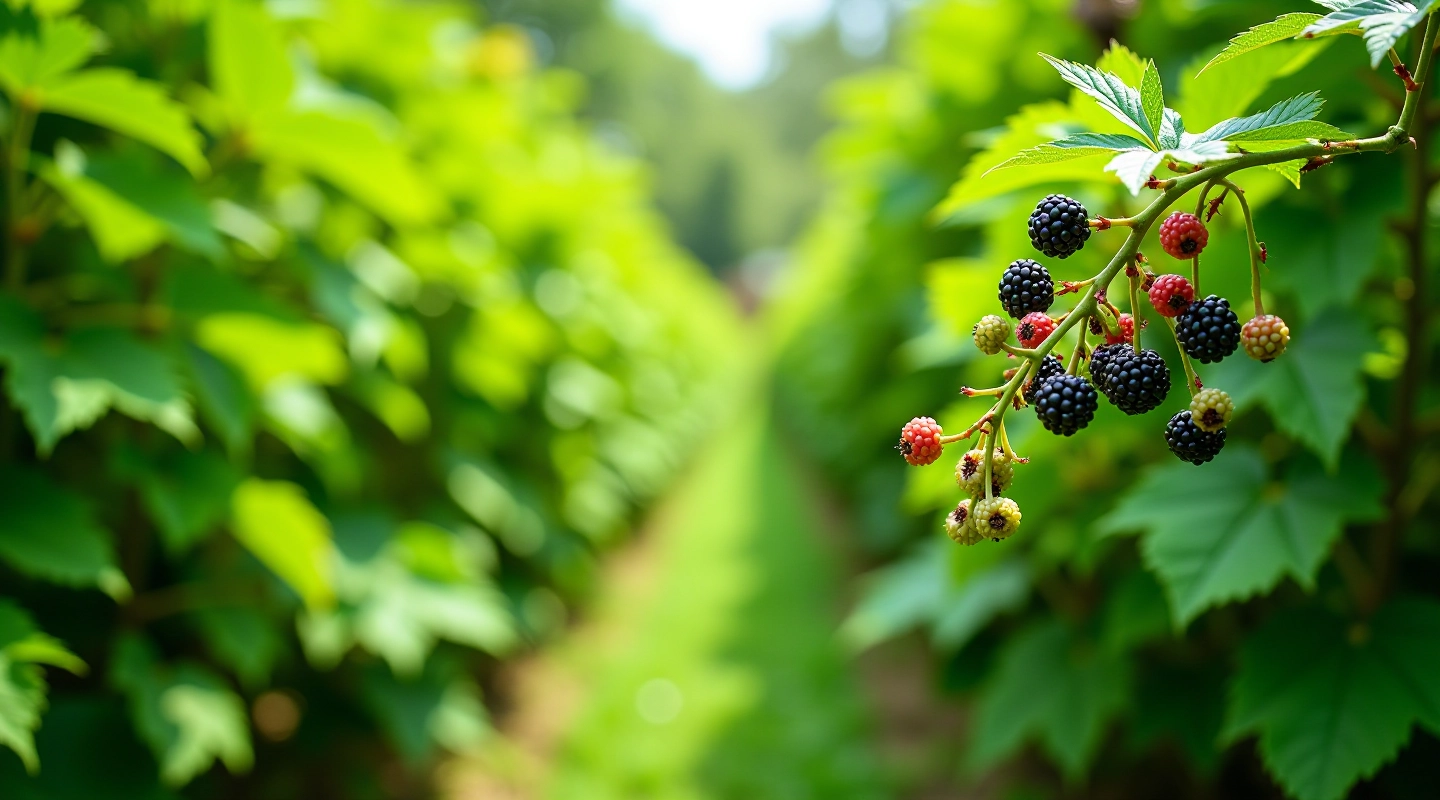 Healthy primforde bushes in a well-maintained garden